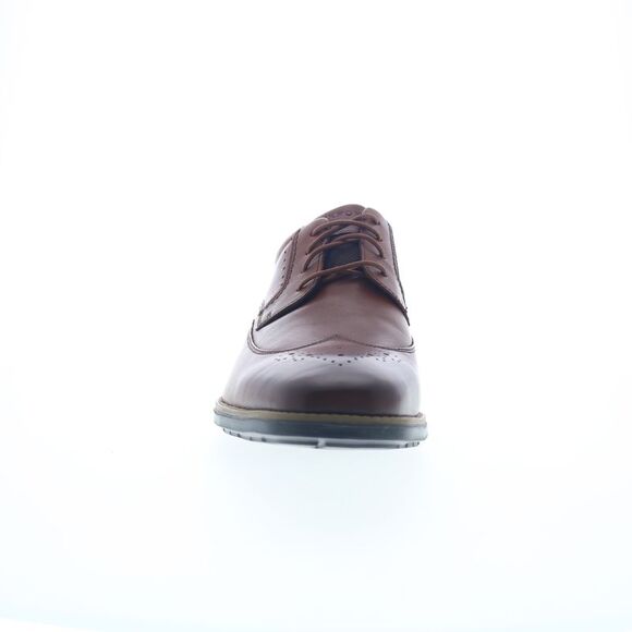 Rockport Mens Next Gen Wingtip Brown Shoes (NWT) - Picture 2 of 4